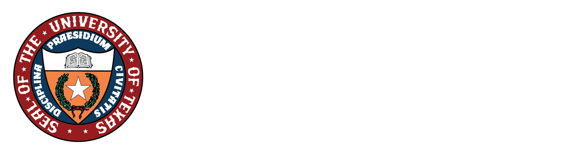 The UT System seal and wordmark