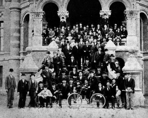 UTMB's inaugural class of med students (taken in 1905)