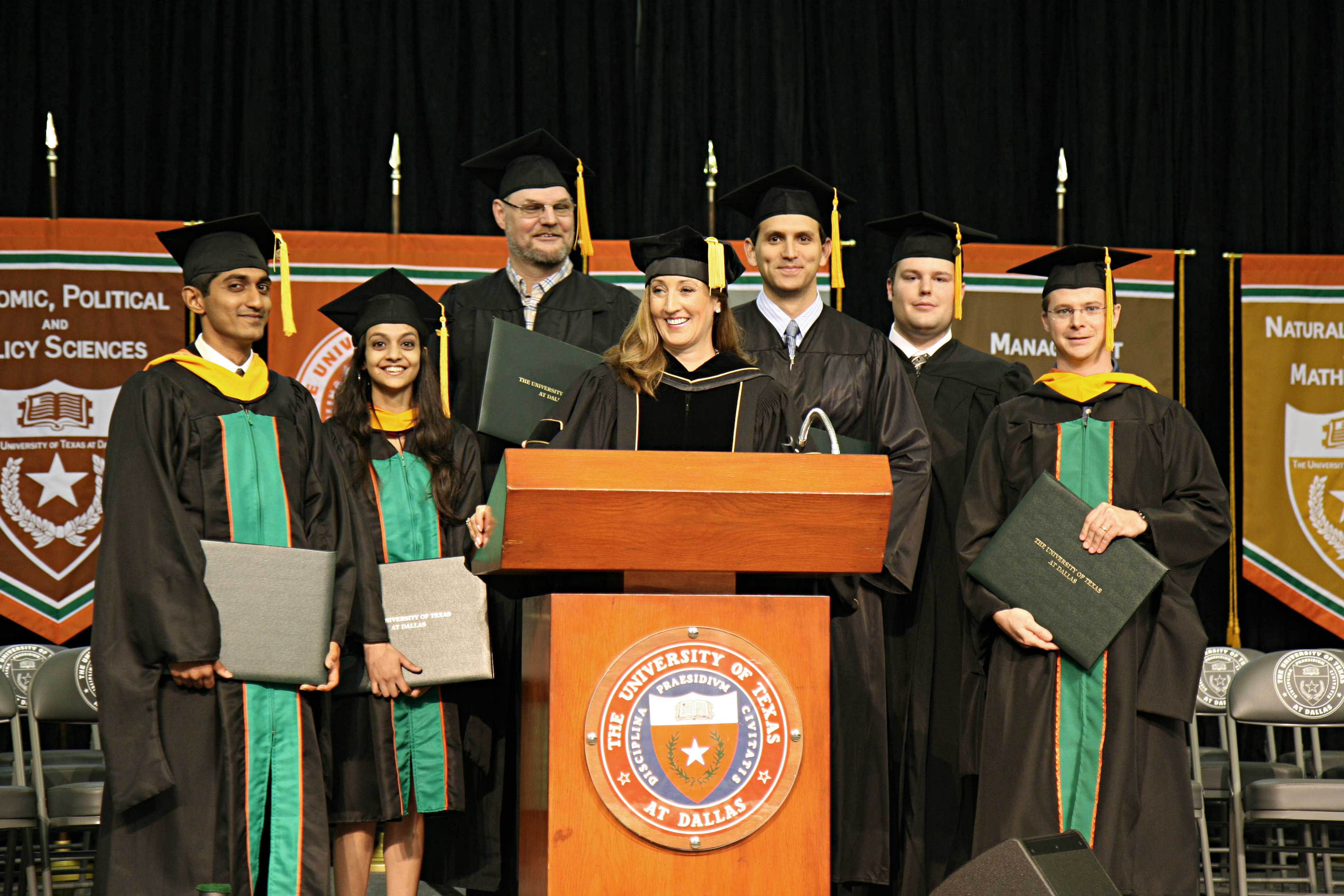 Brenda Pejovich - U. T. Dallas Commencement