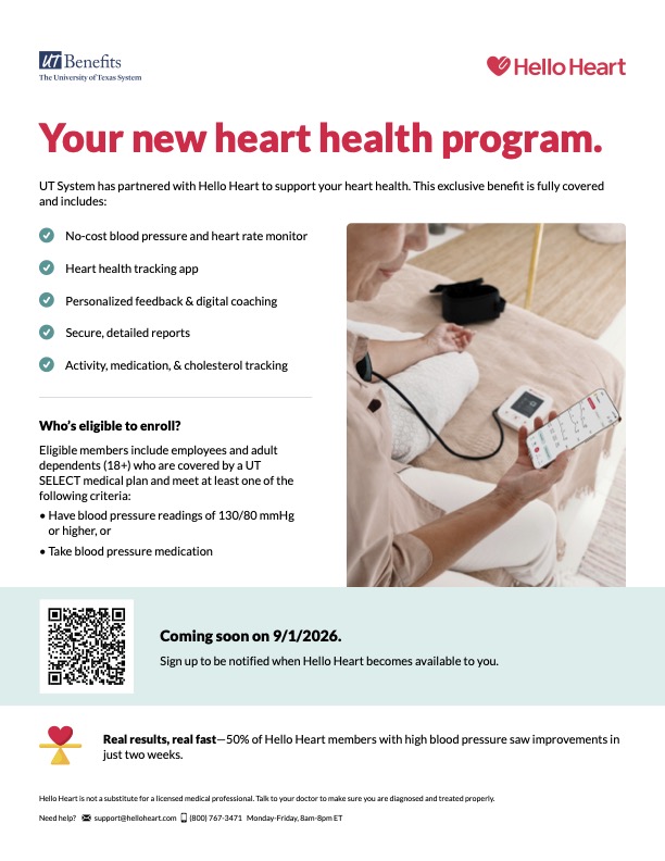 Hello Heart Pre Enrollment Flyer Cover