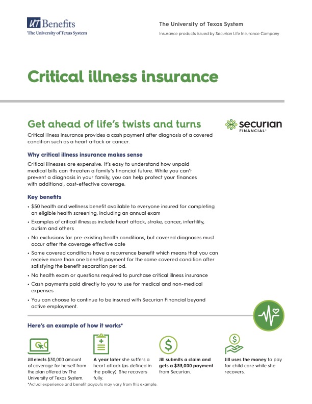 Securian Financial Critical Illness Cover