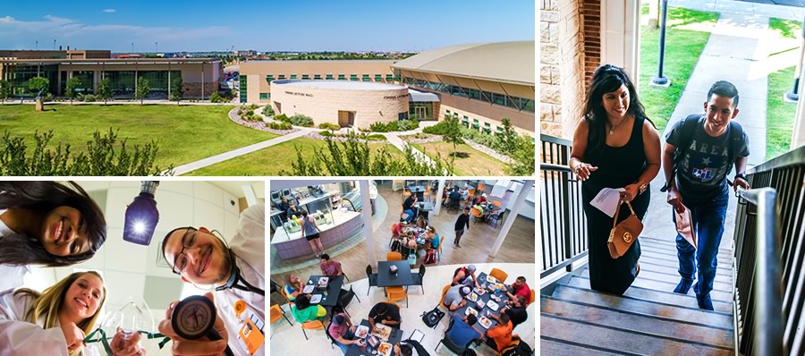 Scenes from the UTPB Campus.