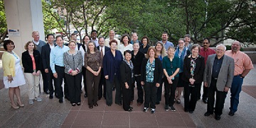 Group photo of the Faculty Advisory Council