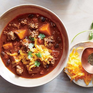 Slow Cooker Beef-and-Sweet Potato Chili