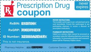 prescription drug coupon