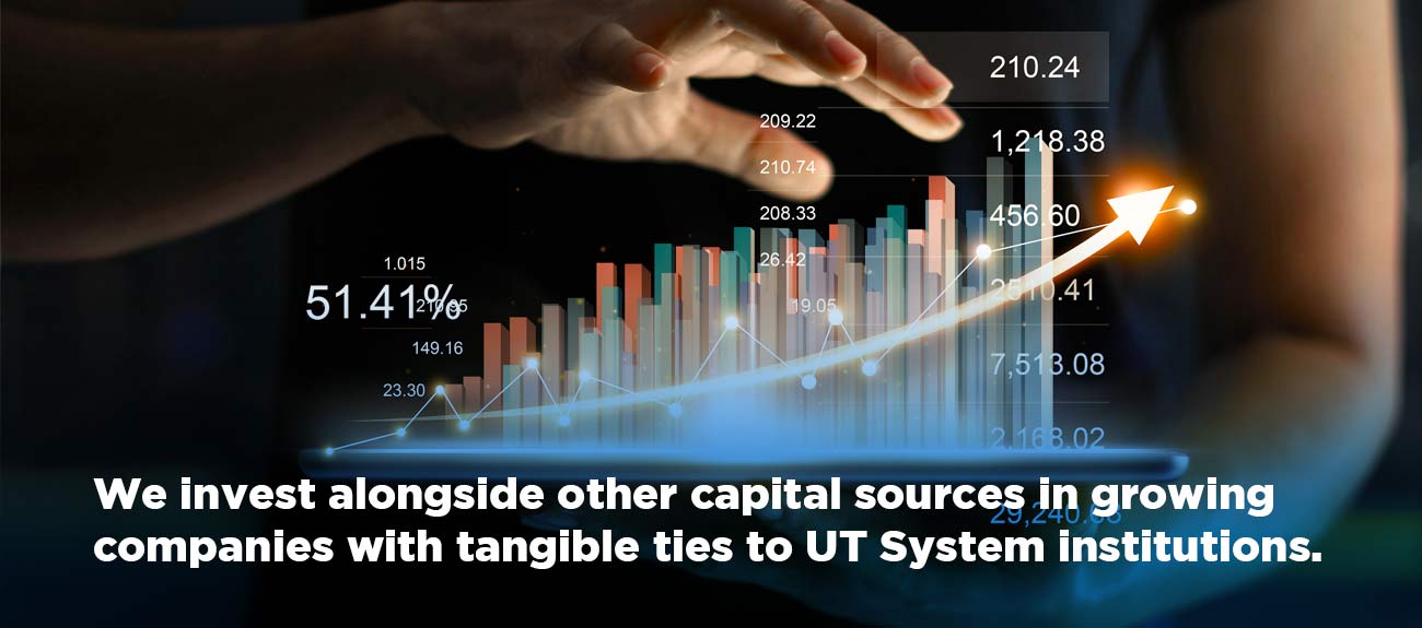 header image of a hand over an ipad with composite graphics overlayed showing a graph and rising bar chart