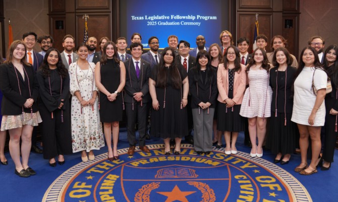Participants in the Archer Fellows' 2025 Texas Legislative Fellowship Program