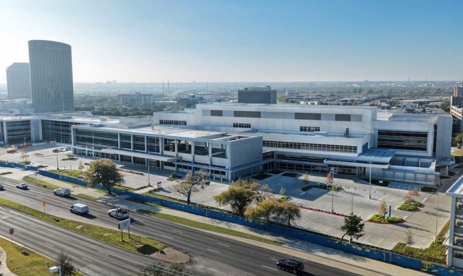 External view of Texas Behavioral Health Center is located in Dallas’ Southwestern Medical District