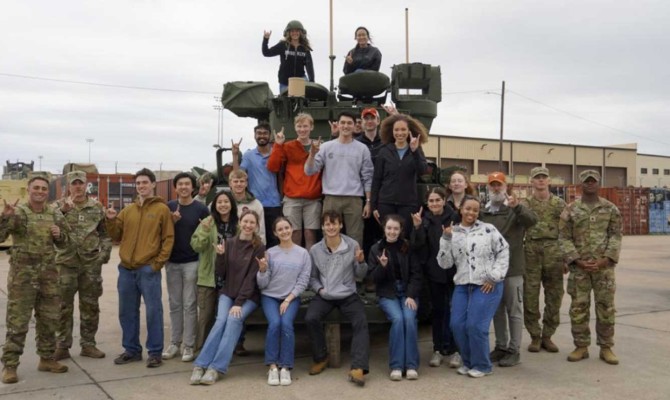 group of students at Fort Hood