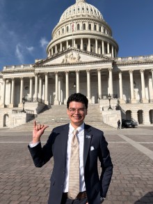 Headshot of Andres Morales, 2026-2027 Student Advisory Council Secretary