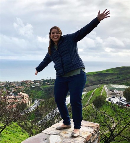 Alexandra Lozano, Assistant Administrator UT Education and Research Center at Laredo, enjoys time on vacation in Mexico.