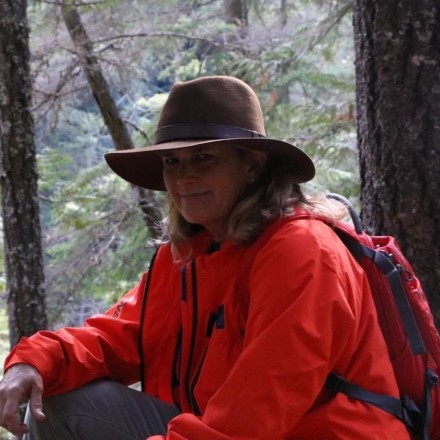 Tamra English, UT System Assistant Vice Chancellor and Managing Counsel, General Law Section Office of General Counsel, hiking in Colorado.